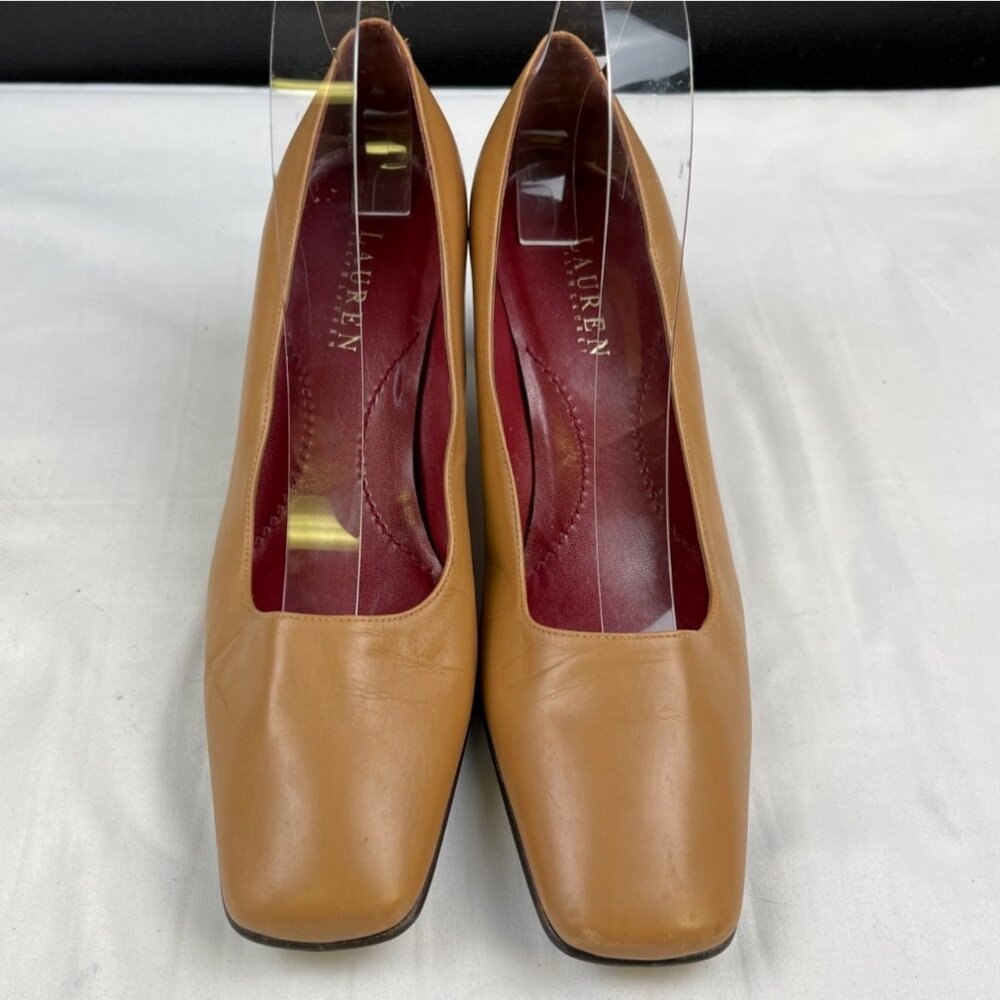 Ralph Lauren Women's Tan Shoes/Heels Sz 8.5B SKU 4311